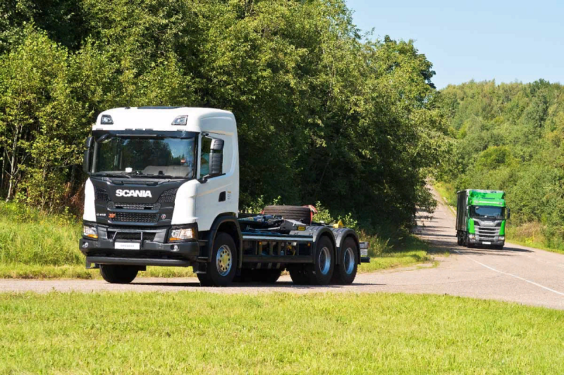 газовые грузовики в Европе